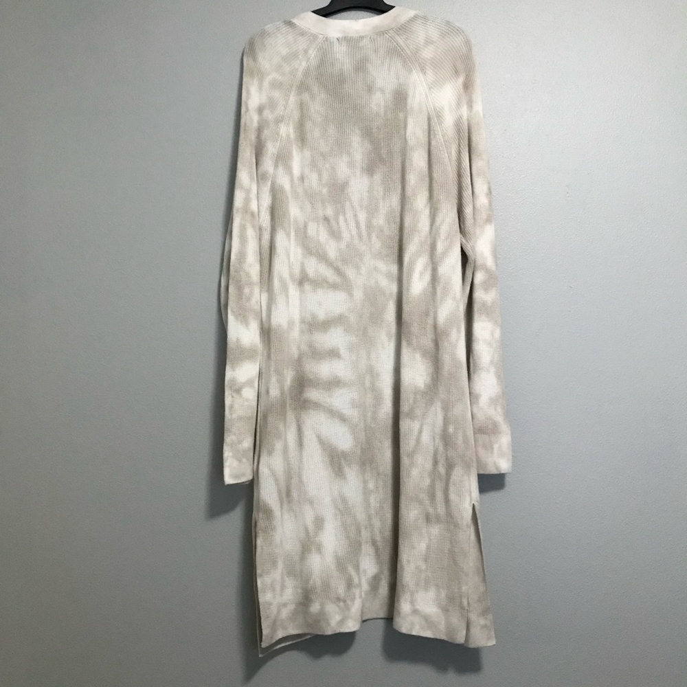 BLACK TAPE_ - Ribbed Tie-Dyed Cardigan - Size 2x - Picture 4 of 9